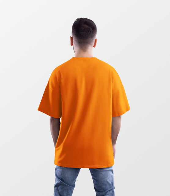drop shoulder T-shirt 0001D