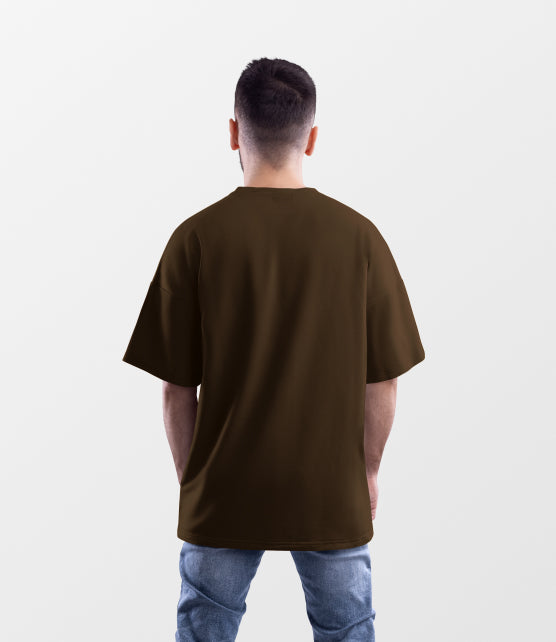 drop shoulder T-shirt 0002D