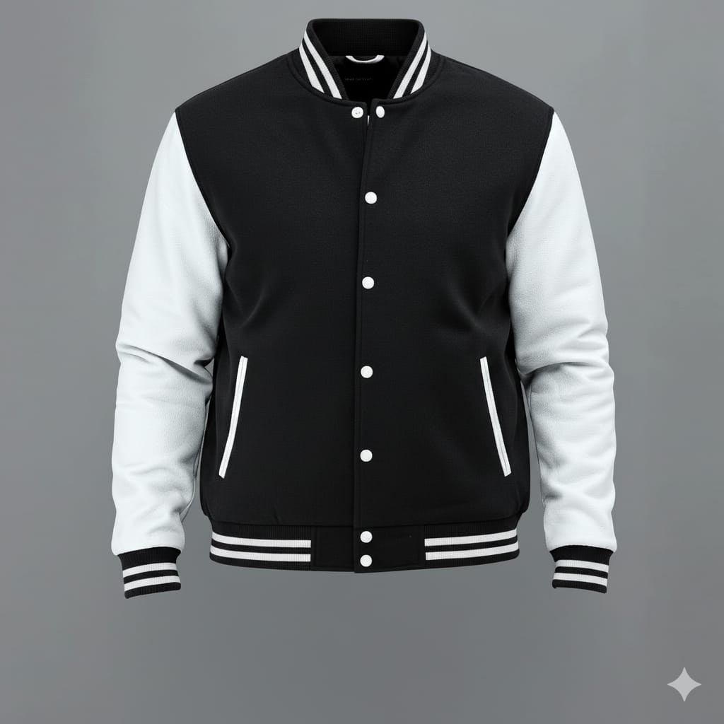 VARSITY BLACK JACKET