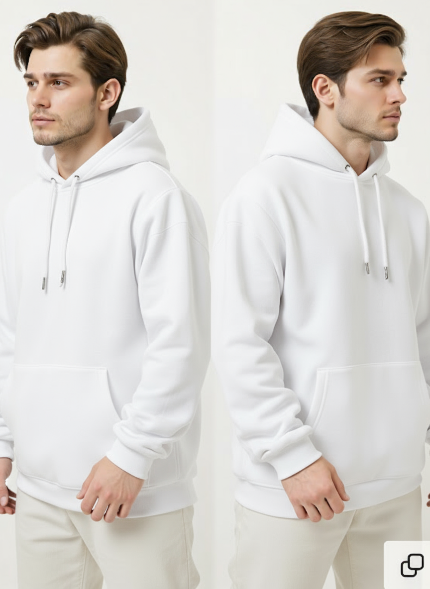 WHITE HOODY